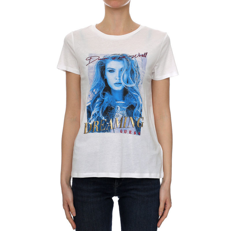 Ženska majica Guess JEANS SS DREAMING EASY TEE