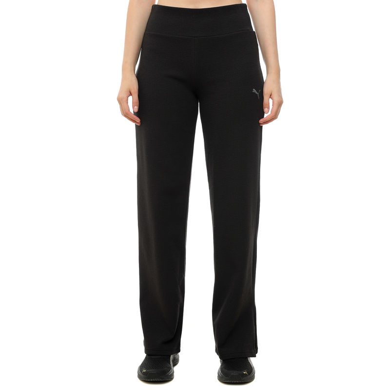 Ženska trenerka donji dio Puma ESS ELEVATED High-Waist Straight Leg Pant