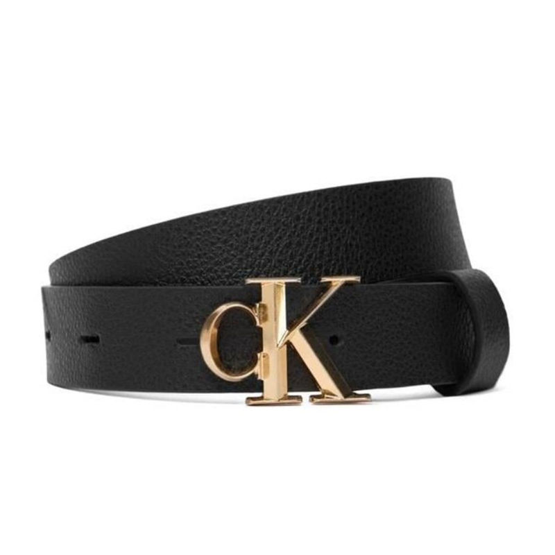 Ženski kaiš Calvin Klein facted ck buckle 25mm pebble