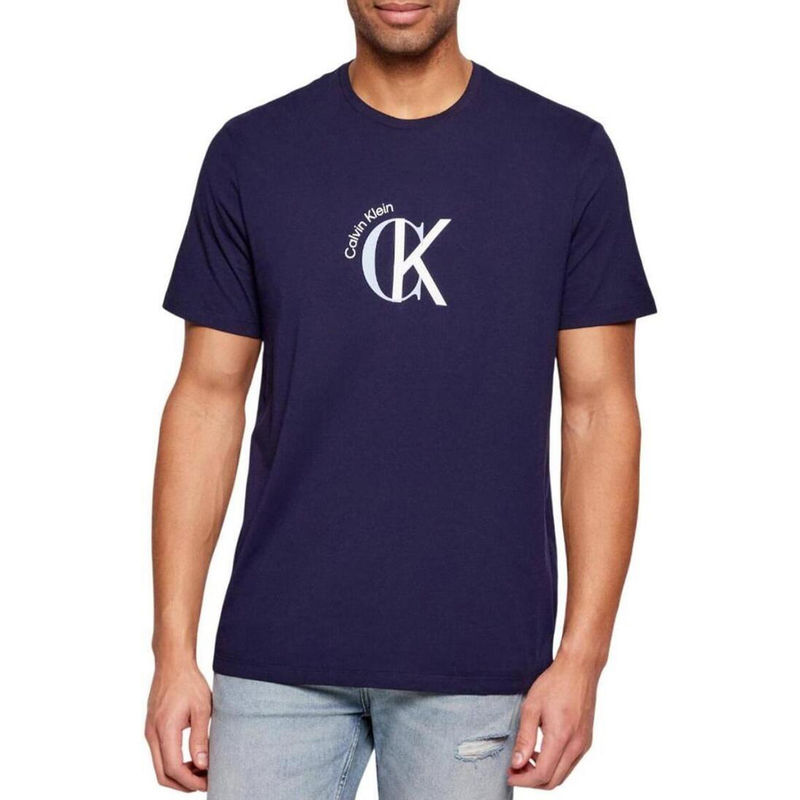 Muška majica Calvin Klein ss 30s whsl ckj 2tone ck graphic