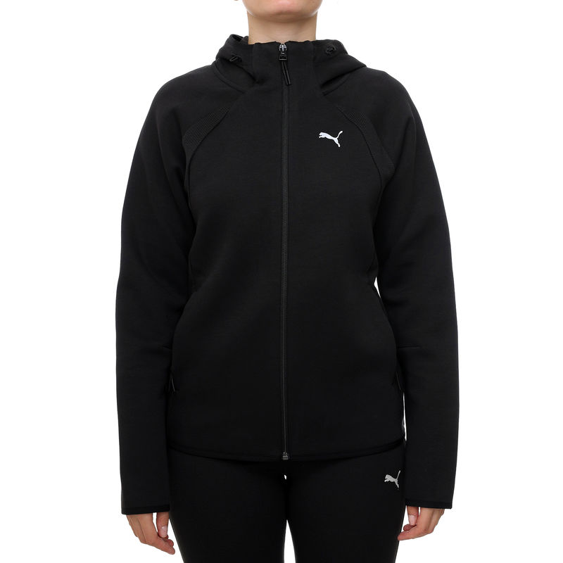 Ženski duks Puma EVOSTRIPE Full-Zip Hoodie DK