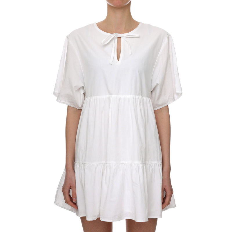 Ženska haljina Tommy Hilfiger TIERED KAFTAN DRESS YBR