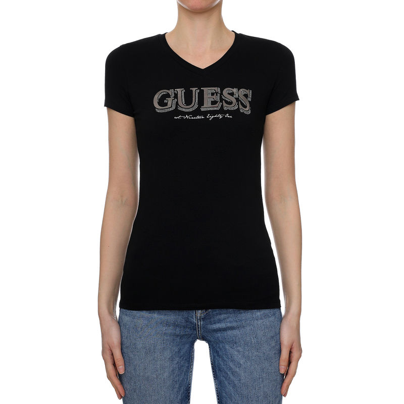 Ženska majica Guess JEANS SS VN TRINE TEE