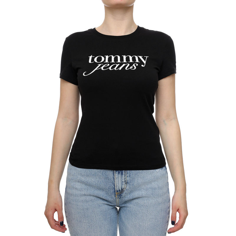 Ženska majica Tommy Hilfiger TJW SLIM ESSENTIAL LOGO TEE EXT