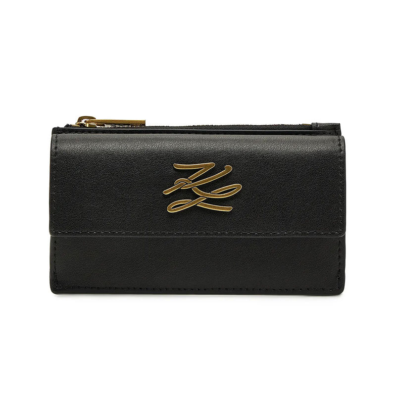 Ženski novčanik Karl Lagerfeld K/Autograph Zip Cardholder Gp
