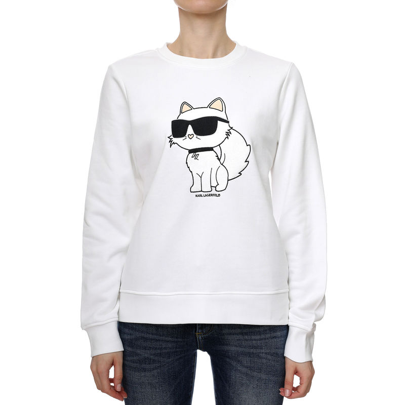 Ženski duks Karl Lagerfeld Ikonik 2.0 Choupette Sweat