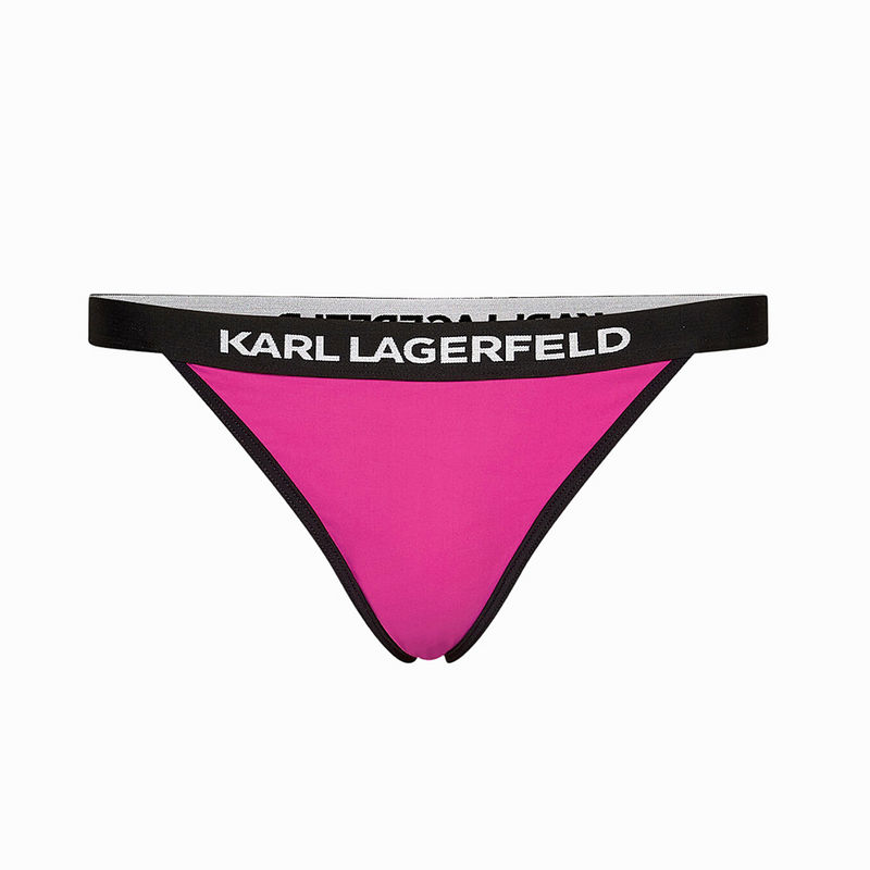 Ženski kupaći Karl Lagerfeld Bikini Bottoms W/ Logo Elastic