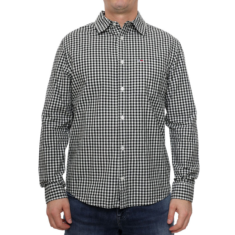 Muška košulja Tommy Hilfiger TJM POPLIN CHECK SHIRT