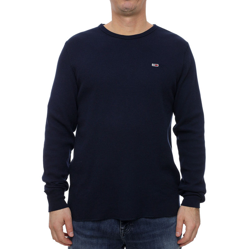 Muška majica Tommy Hilfiger TJM SLIM WAFFLE LS TEE EXT
