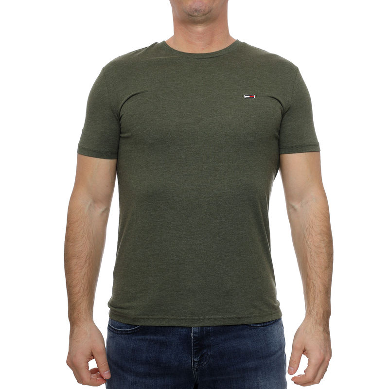 Muška majica Tommy Hilfiger TJM XSLIM JASPE HTR TEE EXT