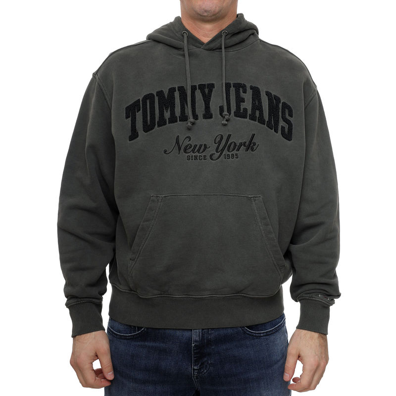 Muški duks Tommy Hilfiger TJM RLX VINTAGE VARSITY HOODIE