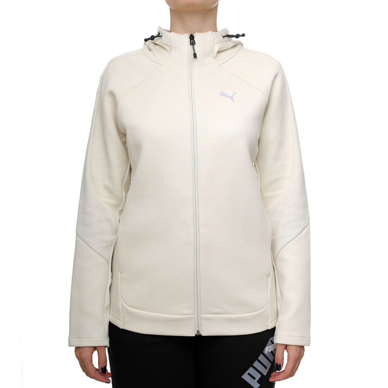 Ženski duks Puma EVOSTRIPE Full-Zip Hoodie DK