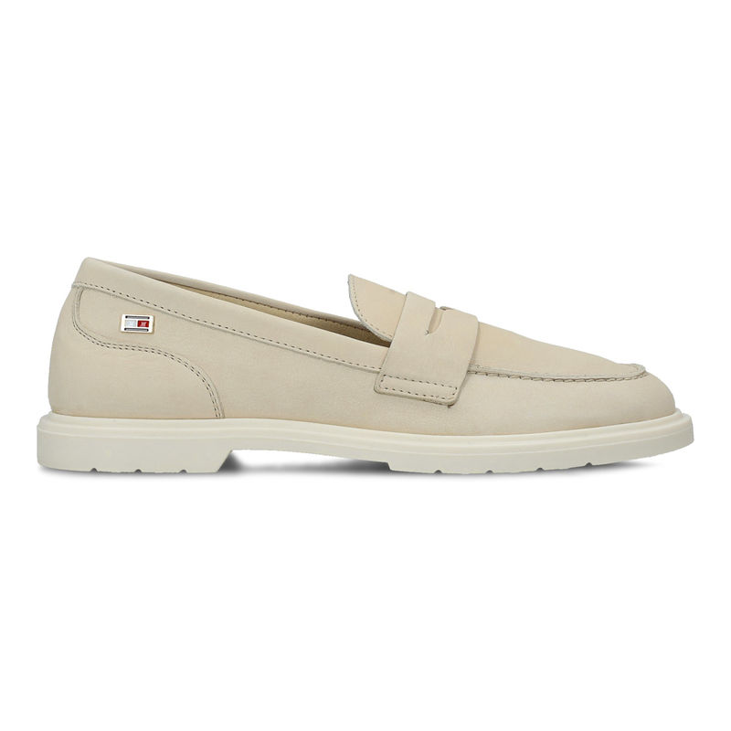 Ženske mokasine Tommy Hilfiger FLAG SOFT NUBUCK LOAFER