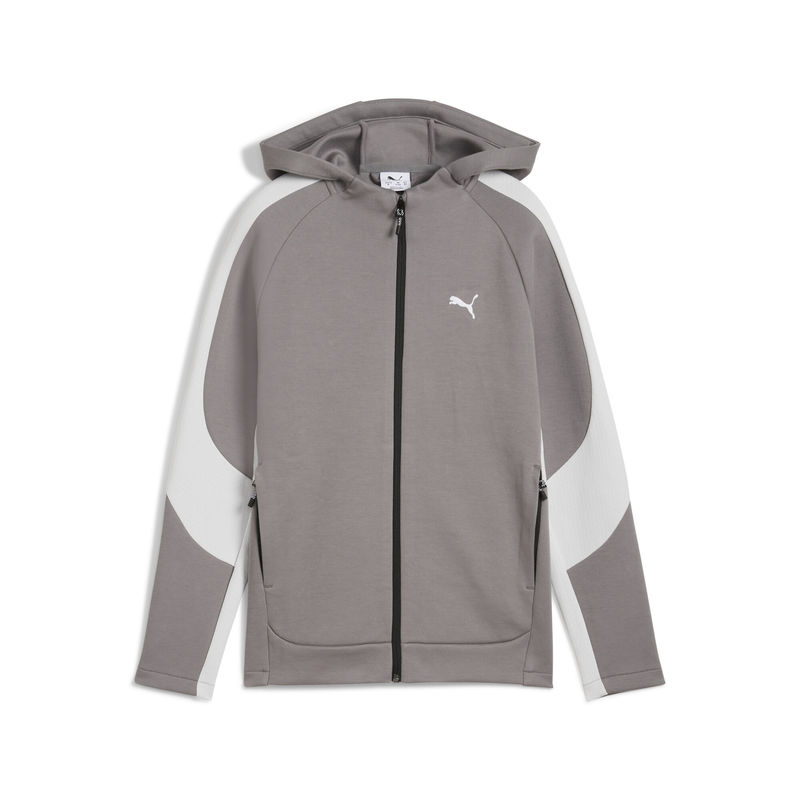 Dječiji duks Puma EVOSTRIPE Full-Zip Hoodie DK B