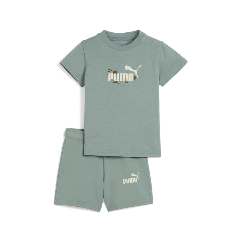 Dječiji set Puma MINICATS SANDY ADVENTURES Tee and Shorts Set