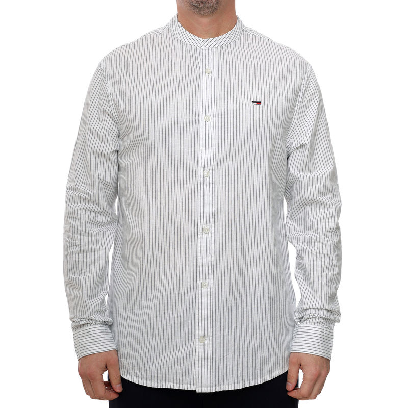 Muška košulja Tommy Hilfiger TJM LINEN MIX BND STP SHRT EXT