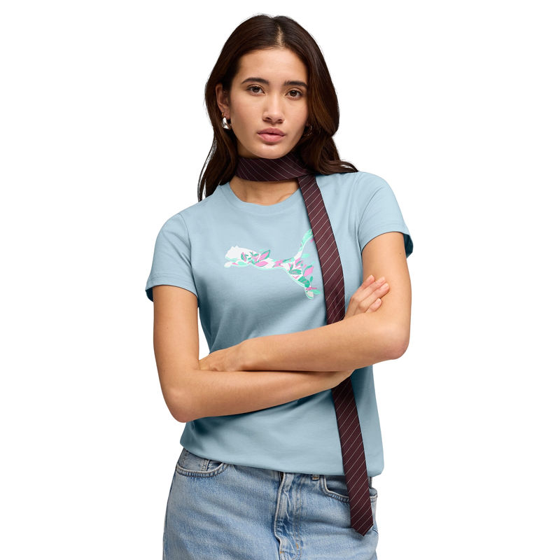 Ženska majica Puma GRAPHICS Floral Cat Tee