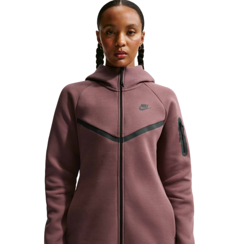 Ženski duks Nike W NSW TCH FLC WR FZ HDY 2