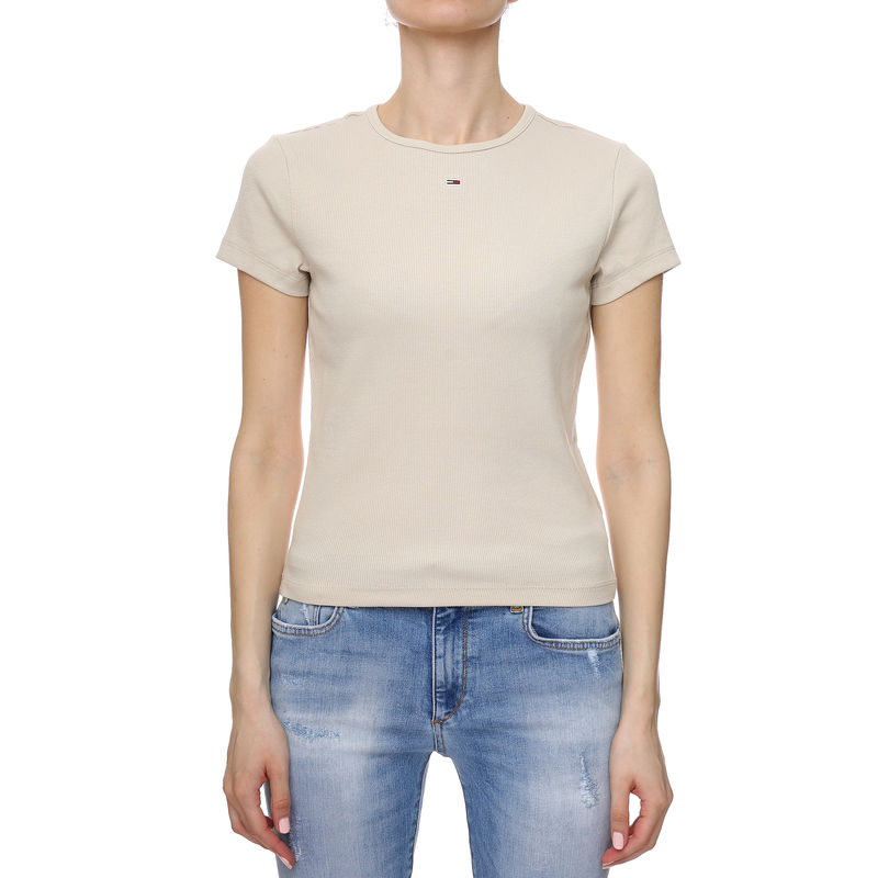 Ženska majica Tommy Hilfiger Tjw Bby Essential Rib Ss