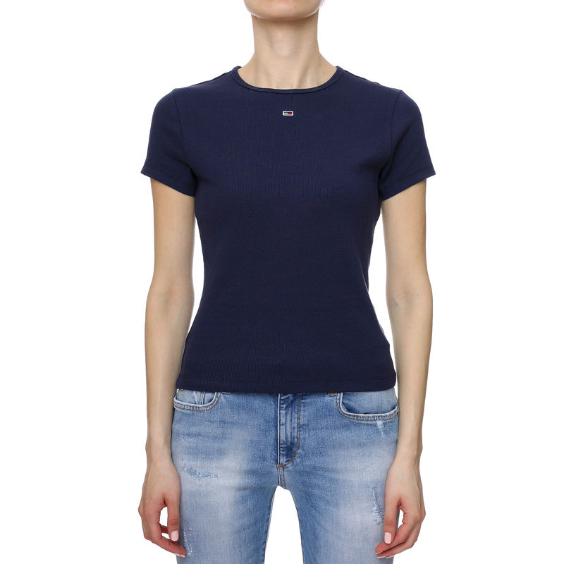 Ženska majica Tommy Hilfiger Tjw Bby Essential Rib Ss