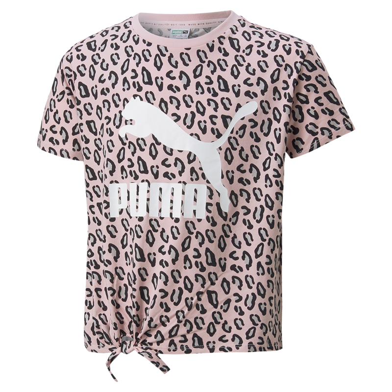 Dječija majica Puma Classics Summer Roar AOP Knotted Tee G