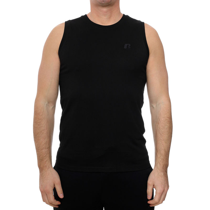 Muška majica Russell SINGLET WITH SMALL LOGO EMBD