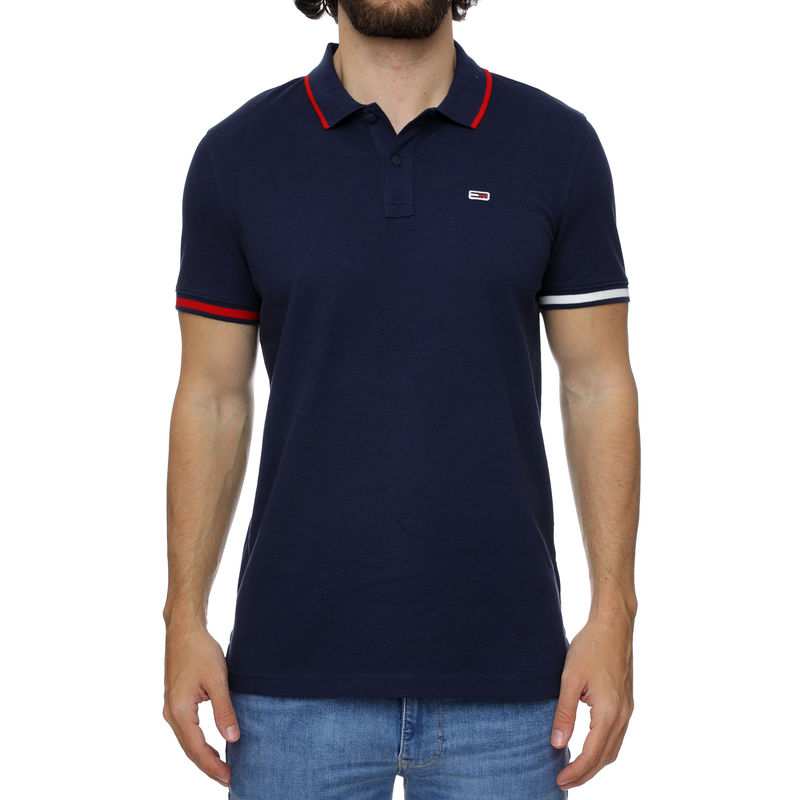 Muška majica Tommy Hilfiger Reg Flag Cuffs Polo