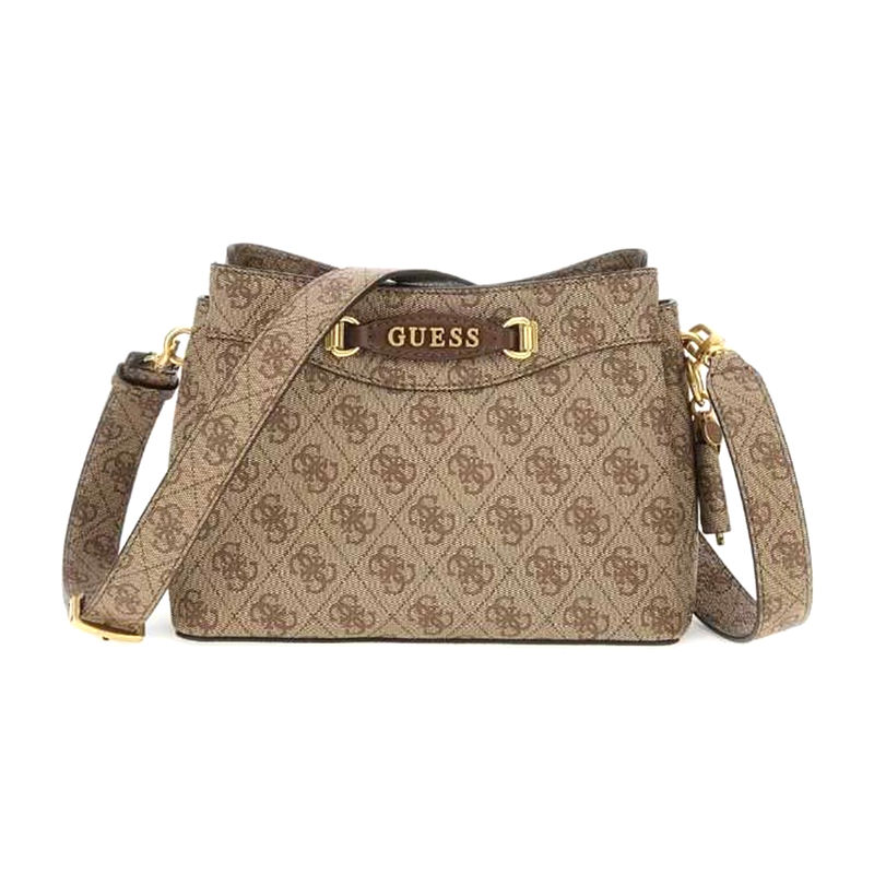 Ženska torba Guess Emera Logo Grlfrnd Xbdy Tp Zip