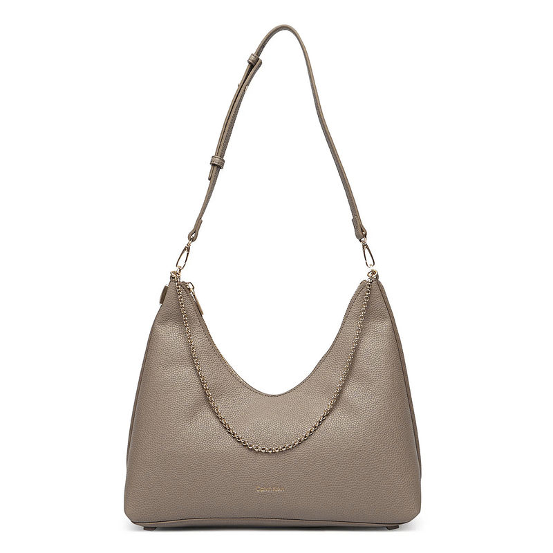 Ženska torba Calvin Klein emblem hw pebble shoulder bag