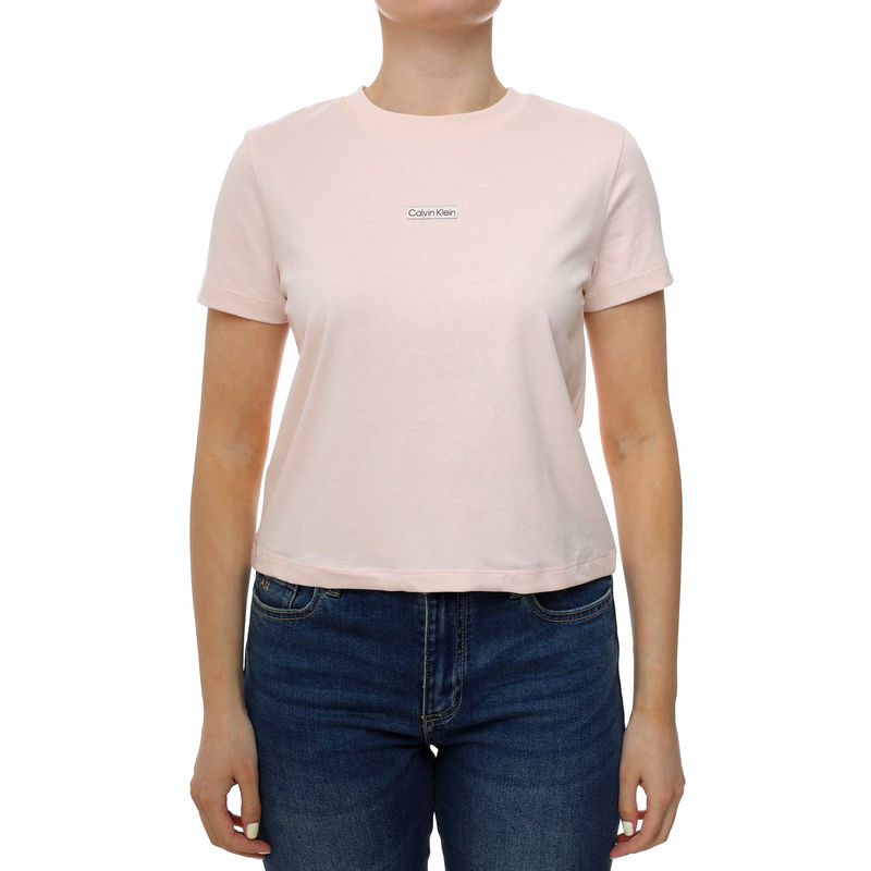 Ženska majica Calvin Klein PLACED INSTITUTIONAL BABY TEE