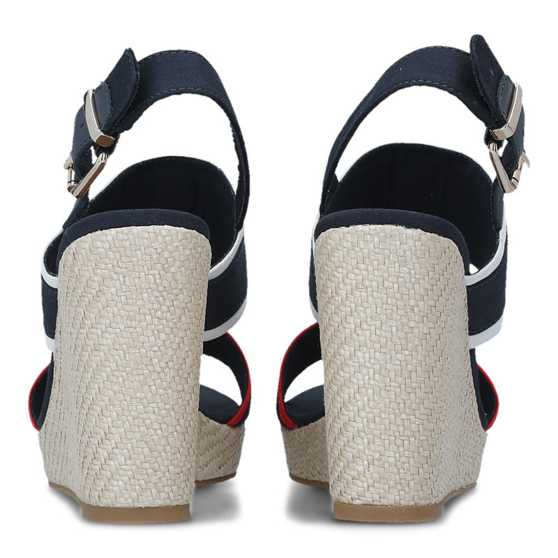 enske sandale Tommy Hilfiger Rwb Feminine Wedge
