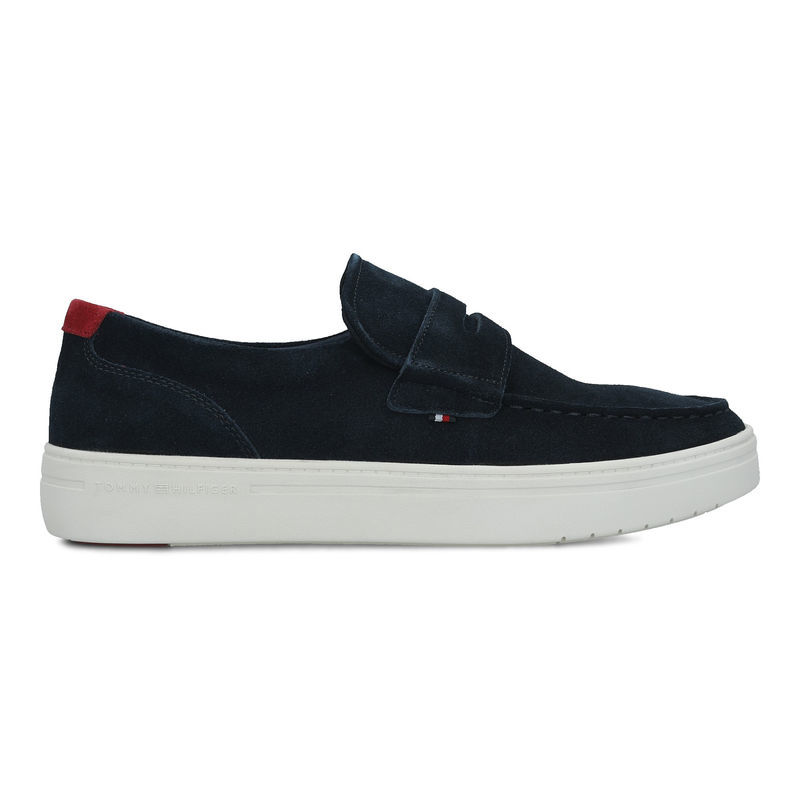 Muške mokasine Tommy Hilfiger modern light hybrid suede loafer