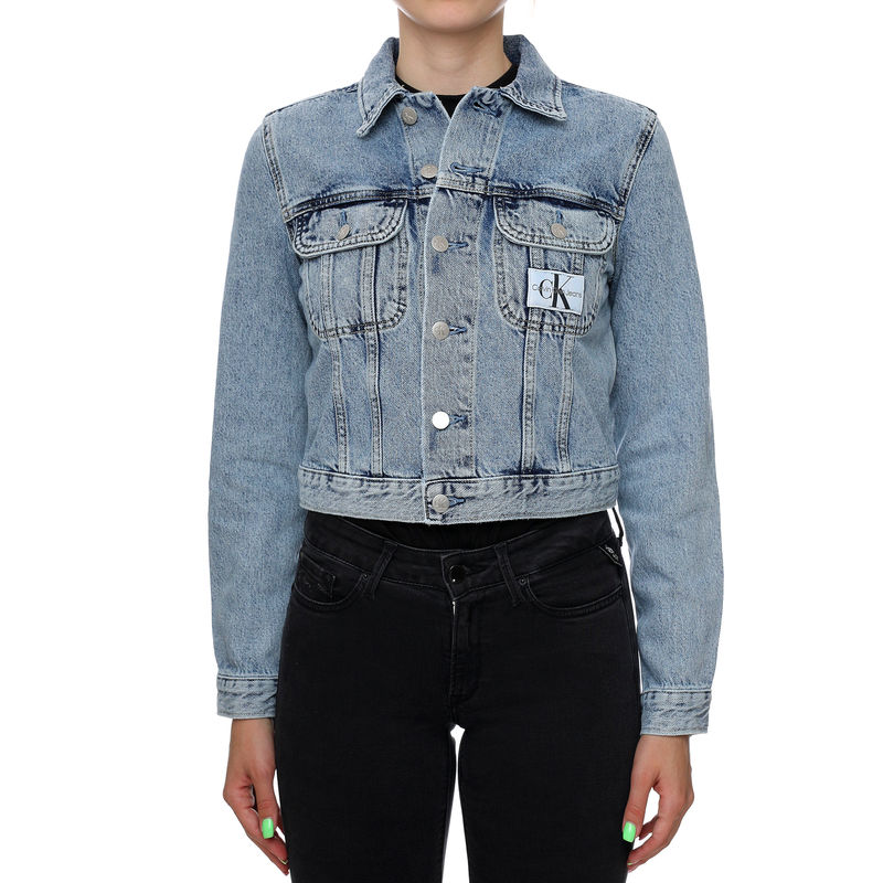 Ženska jakna Calvin Klein CROPPED 90s DENIM JACKET