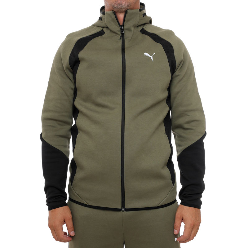 Muški duks Puma EVOSTRIPE FZ Hoodie DK