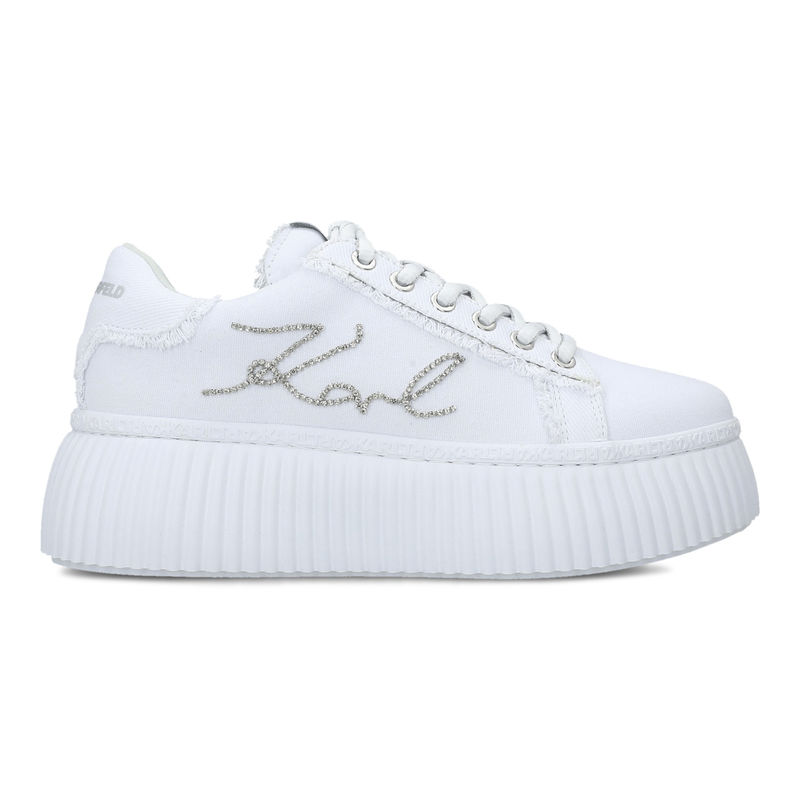 Ženske patike Karl Lagerfeld Kreeper Lo Signia Mix Lo Lace