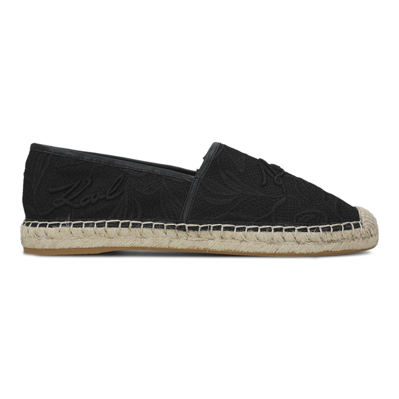Ženske špagerice Karl Lagerfeld Kamini Orchid Lace Slip On