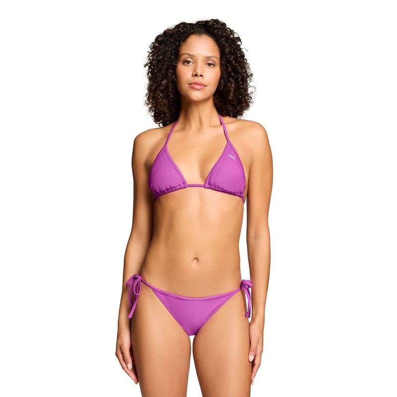 Ženski kupaći Puma SWIM WOMEN TRIANGLE TOP 1P