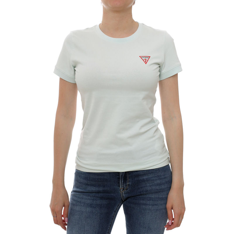 Ženska majica Guess SS CN MINI TRIANGLE TEE