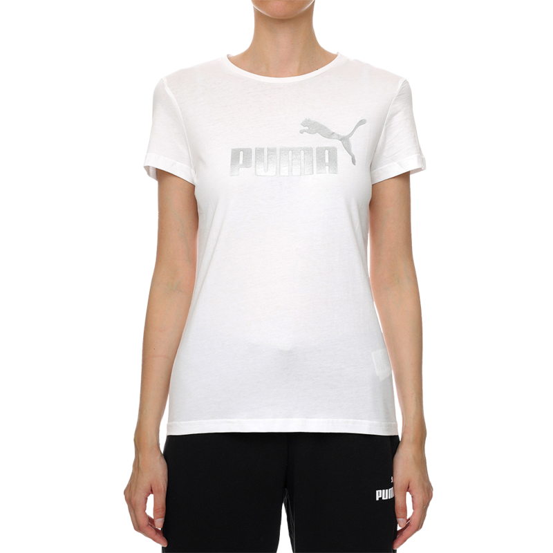 Ženska majica Puma ESS+ Metallic Logo Tee