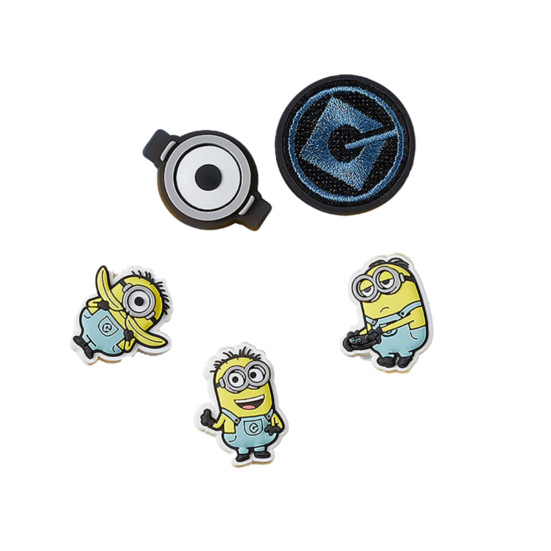 Unisex bedž Crocs Minions 5Pck
