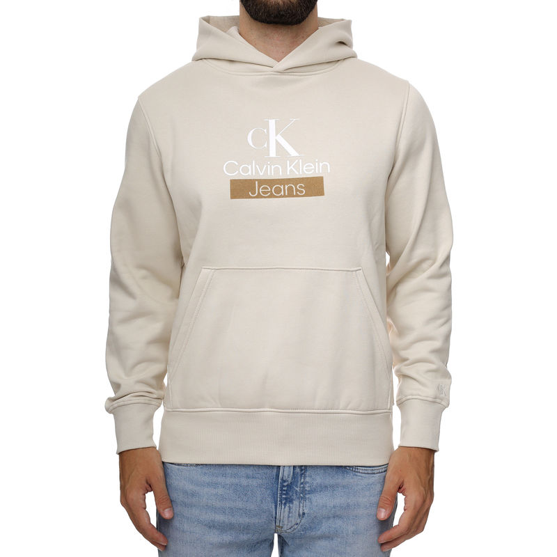 Muški duks Calvin Klein STACKED ARCHIVAL HOODY