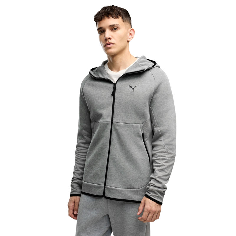 Muški duks PumaTECH Slim Elevated Full-Zip Hoodie DK