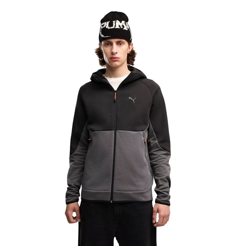 Muški duks PumaTECH Slim Elevated Full-Zip Hoodie DK