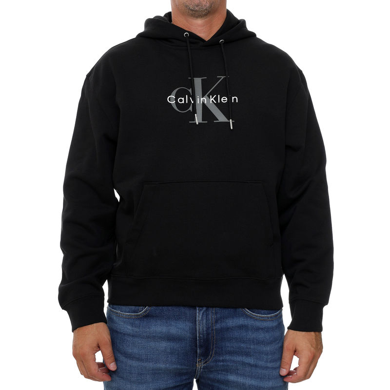 Muški duks Calvin Klein LS EU MONOLOGO 350TERRY HOODIE