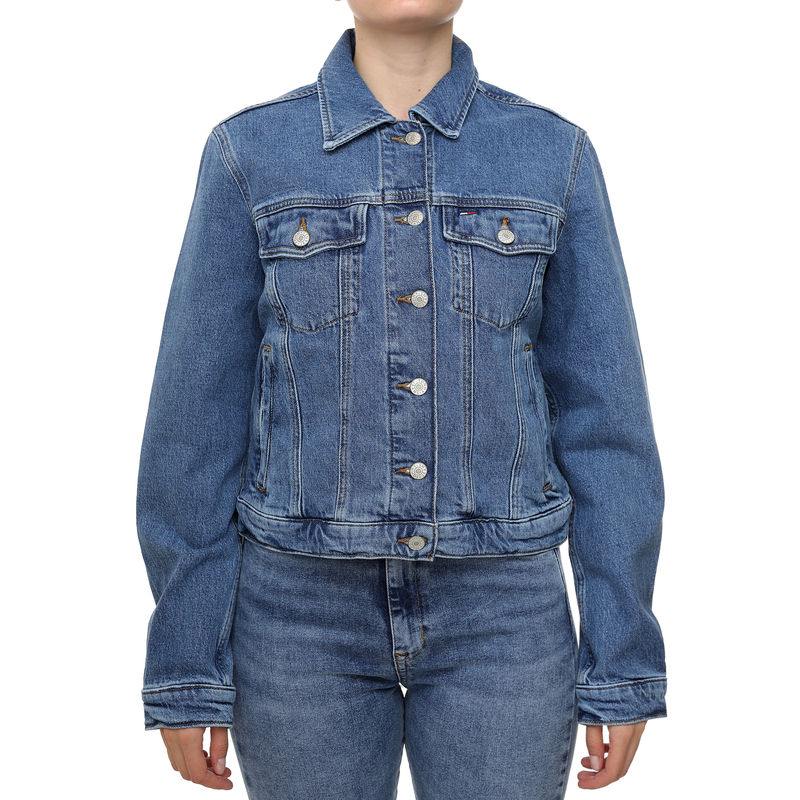 Ženska jakna Tommy Hilfiger CLASSIC TRUCKER JACKET CI8132
