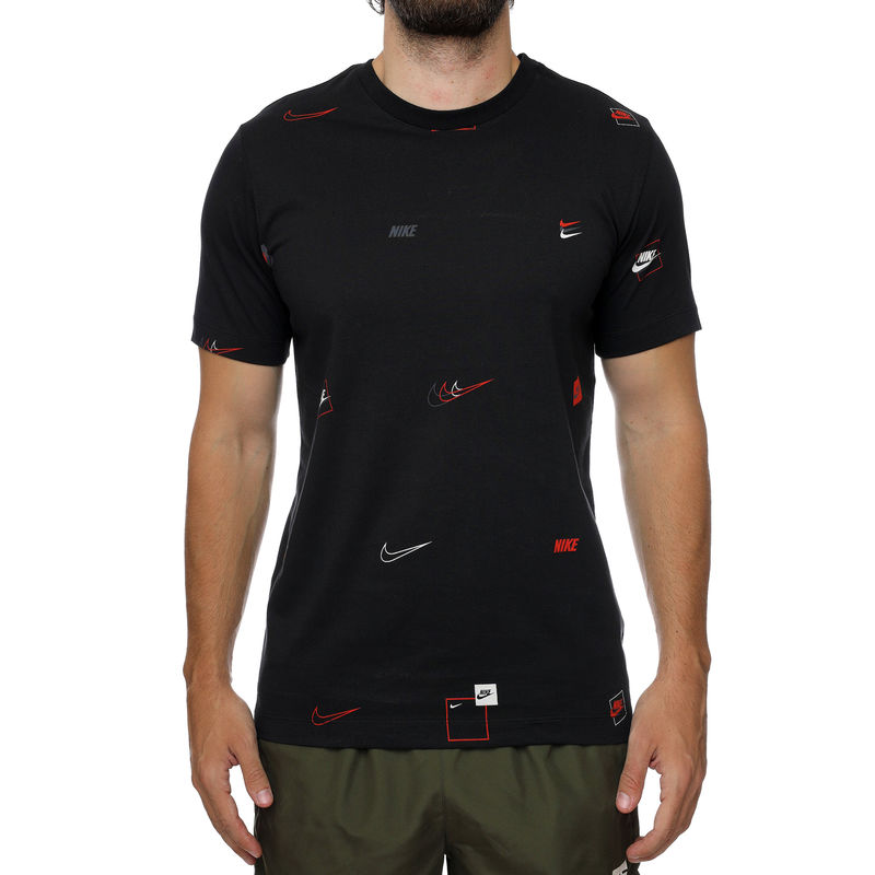 Muška majica Nike MENS SPORTWEAR 12 MO LOGO AOP TEE