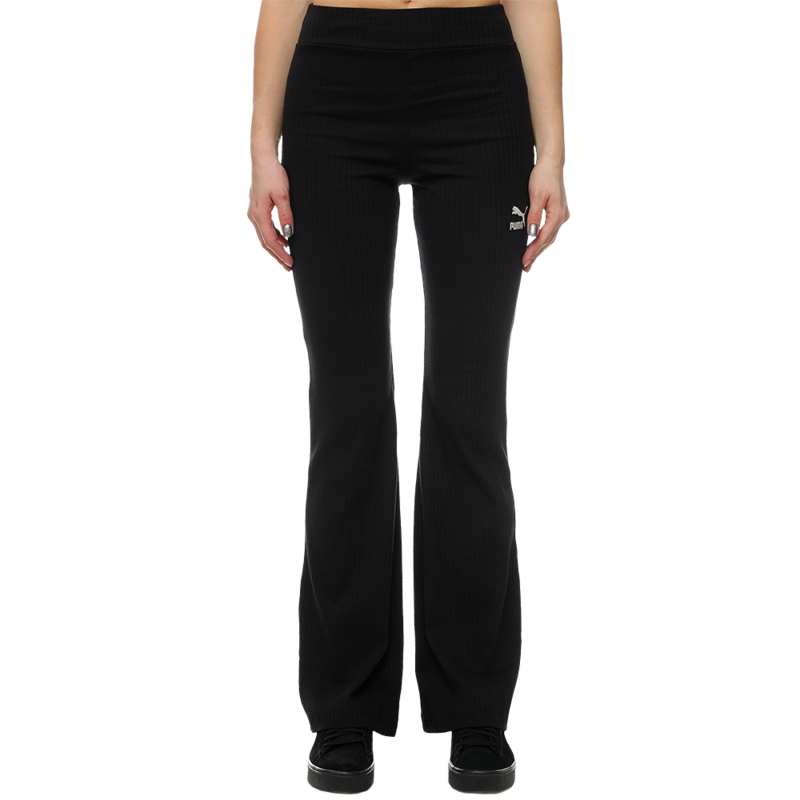 Ženska trenerka donji dio Puma CLASSICS Ribbed Flared Pants