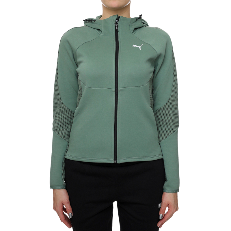 Ženski duks Puma EVOSTRIPE Full-Zip Hoodie