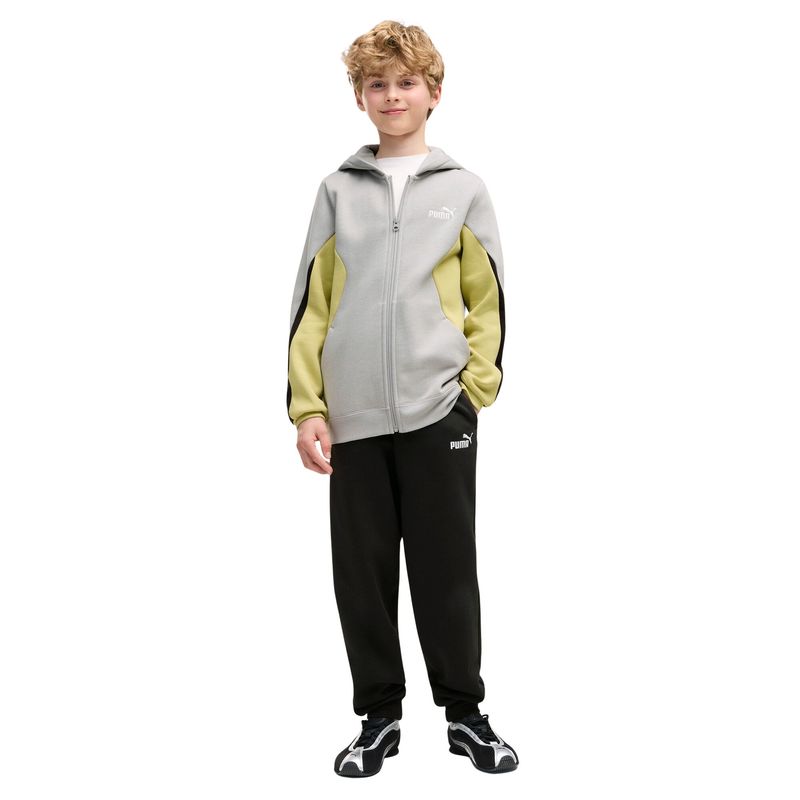 Dječija trenerka Puma ESS BLOCK Full-Zip Sweat Suit B