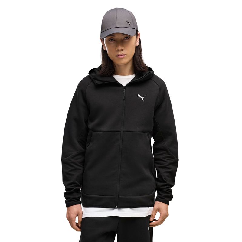 Muški duks PumaTECH Slim Elevated Full-Zip Hoodie DK
